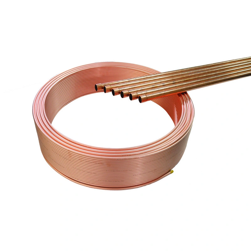 ທໍ່ທອງແດງ Coiled degreased ທາງການແພດ